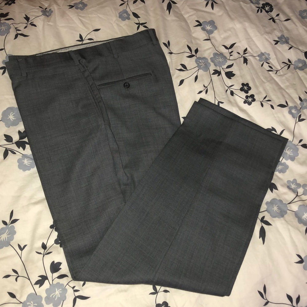 BURBERRY LONDON 2Button Suit 44R Wool Blazer Pants - Picture 7 of 8